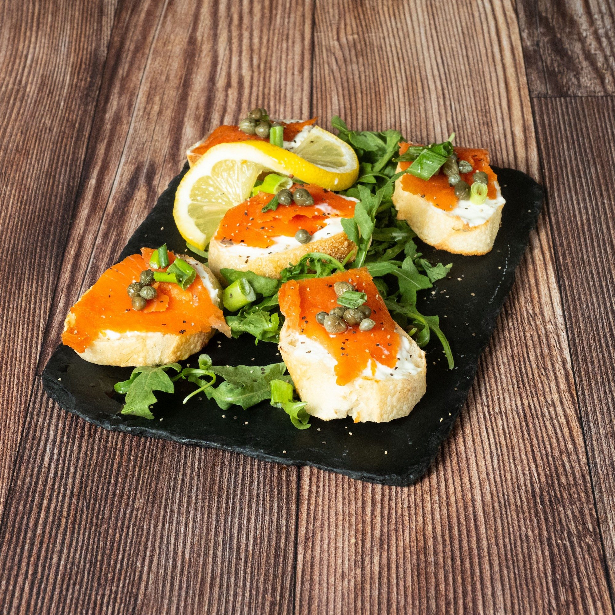 Smoked Salmon Crostini