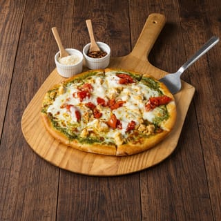 Chicken Pesto Pizza