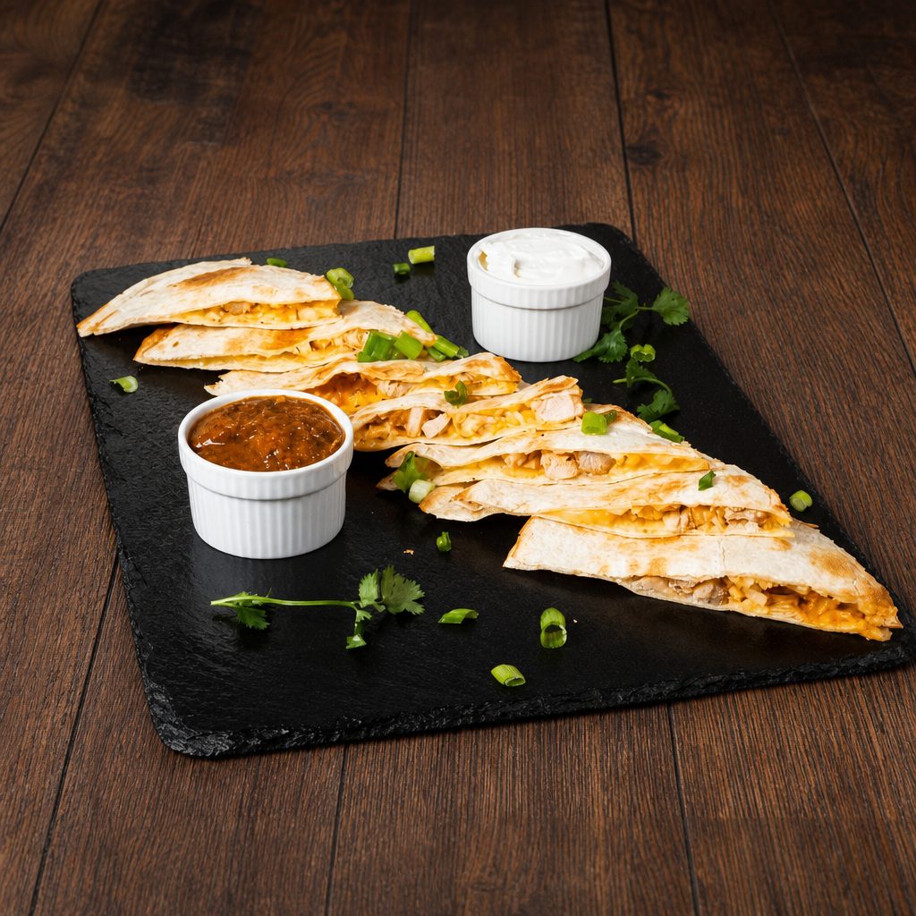 Chicken Quesadilla.