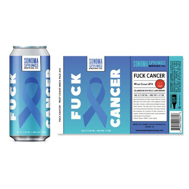 Fuck Cancer Beer